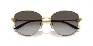 Ralph Lauren THE VIVIENNE RL 7079 women Gold Cat Eye Sunglasses