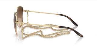Ralph Lauren THE VIVIENNE RL 7079 women Gold Cat Eye Sunglasses