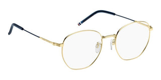 Tommy Hilfiger Th 2114/f Men Gold Round Eyeglasses