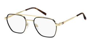 Tommy Hilfiger Th 2193 Men Gold Geometric Eyeglasses