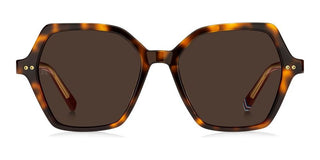 Tommy Hilfiger Th 2213/s Women Havana Butterfly Sunglasses