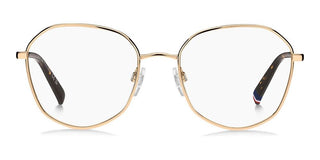 Tommy Hilfiger Th 2221 Women Rose Gold Geometric Eyeglasses