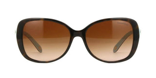 Tiffany & Co. Tiffany Cobblestone Tf 4121b Women Havana Butterfly Sunglasses