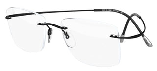 Silhouette TMA MUST COLLECTION 5515/CQ unisex Black Geometric Eyeglasses
