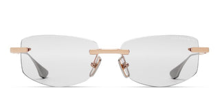 Dita TRYSIM.75 unisex Gold Rectangle Eyeglasses