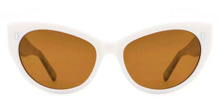 L.G.R TWIGA women White Cat Eye Sunglasses