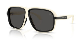 Moncler Twotone Me8011u Unisex White Pilot Sunglasses