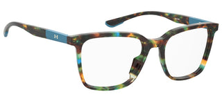 Under Armour Ua 5104 Women Blue Rectangle Eyeglasses