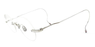 Thom Browne UEO937A-G0001 unisex Silver Round Eyeglasses