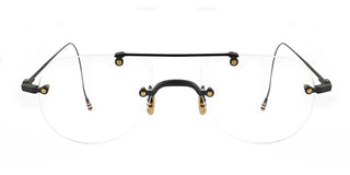Thom Browne UEO939A-G0001 men Black Pilot Eyeglasses