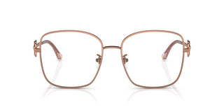 Versace VE 1286D women Rose gold Oversize Eyeglasses