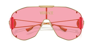 Versace VE 2268 men Gold Shield Sunglasses