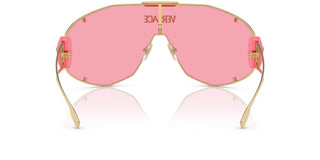 Versace VE 2268 men Gold Shield Sunglasses