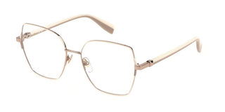 Furla VFU726 unisex Rose gold Squared Eyeglasses