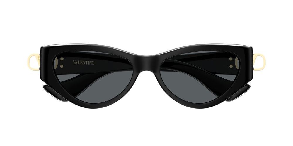 Valentino Vg0014s Women Black Cat Eye Sunglasses – Otticanet display picture 3