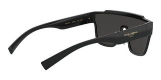 Dolce & Gabbana VIALE PIAVE 2.0 DG 6125 men Black Shield Sunglasses