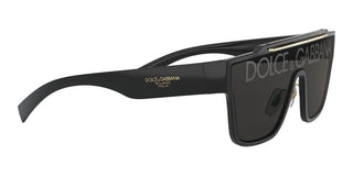 Dolce & Gabbana VIALE PIAVE 2.0 DG 6125 men Black Shield Sunglasses