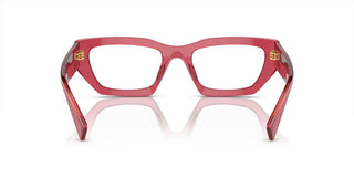 Miu Miu VMU 03XV women Red Geometric Eyeglasses