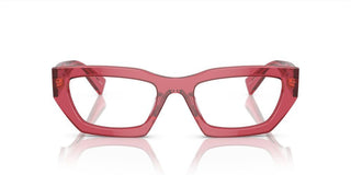Miu Miu VMU 03XV women Red Geometric Eyeglasses