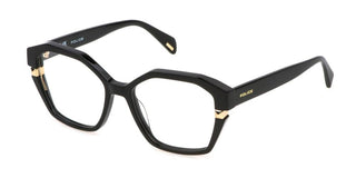 Police VPLN53 unisex Black Geometric Eyeglasses