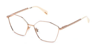 Police VPLN56 unisex Rose gold Geometric Eyeglasses