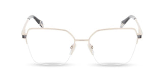 Police Vplr16 Unisex Gold Geometric Eyeglasses