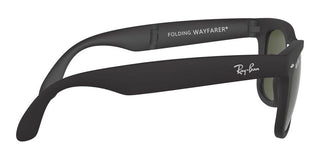 Ray-Ban WAYFARER FOLDING RB 4105 unisex Black Squared Sunglasses
