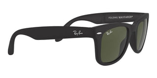 Ray-Ban WAYFARER FOLDING RB 4105 unisex Black Squared Sunglasses