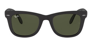 Ray-Ban WAYFARER FOLDING RB 4105 unisex Black Squared Sunglasses