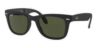 Ray-Ban WAYFARER FOLDING RB 4105 unisex Black Squared Sunglasses