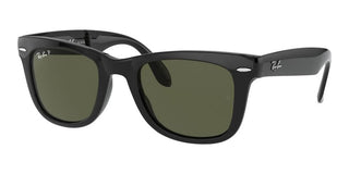 Ray-Ban WAYFARER FOLDING RB 4105 unisex Black Squared Sunglasses