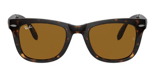Ray-Ban WAYFARER FOLDING RB 4105 unisex Havana Squared Sunglasses