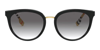 Burberry WILLOW BE 4316 women Black Cat Eye Sunglasses