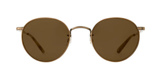 GARRETT LEIGHT WILSON M SUN unisex Brown Round Sunglasses
