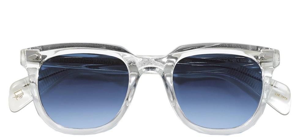 Moscot Yontif Sun Unisex Transparent Squared Sunglasses  display picture 1