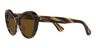 Oliver Peoples ZARENE OV 5420SU women Havana Cat Eye Sunglasses