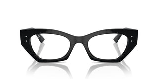 Ray-ban Zena Rx 7330 Unisex Black Geometric Eyeglasses