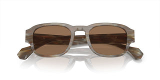Alain Mikli 0a05506 Men Havana Squared Sunglasses