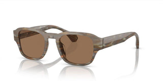 Alain Mikli 0a05506 Men Havana Squared Sunglasses