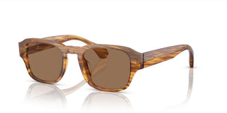 Alain Mikli 0a05506 Men Havana Squared Sunglasses