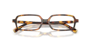 Miu Miu 0mu 01yv Women Havana Rectangle Eyeglasses