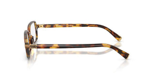 Miu Miu 0MU 01YV women Havana Rectangle Eyeglasses