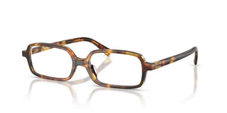 Miu Miu 0mu 01yv Women Havana Rectangle Eyeglasses