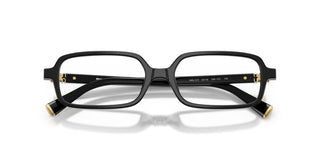 Miu Miu 0mu 01yv Women Black Rectangle Eyeglasses