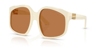 Miu Miu 0mu A07s Women White Oversize Sunglasses