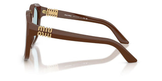 Miu Miu 0mu A07s Women Brown Oversize Sunglasses