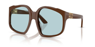 Miu Miu 0mu A07s Women Brown Oversize Sunglasses