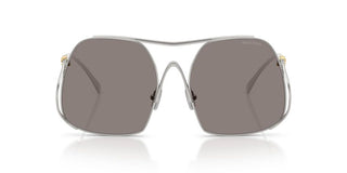 Miu Miu 0mu A55s Women Silver Oversize Sunglasses