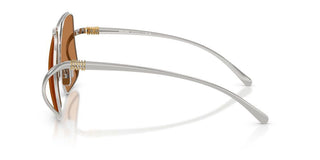 Miu Miu 0mu A55s Women Silver Oversize Sunglasses