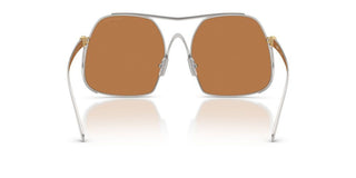 Miu Miu 0mu A55s Women Silver Oversize Sunglasses